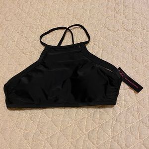 Never worn high neck bikini top